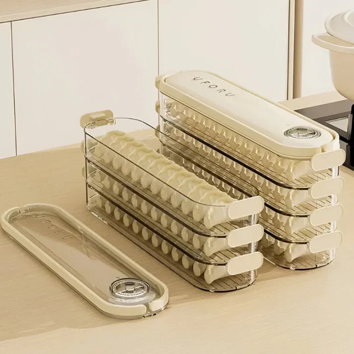Boîte de conservation empilable avec couvercle – FridgeStack
