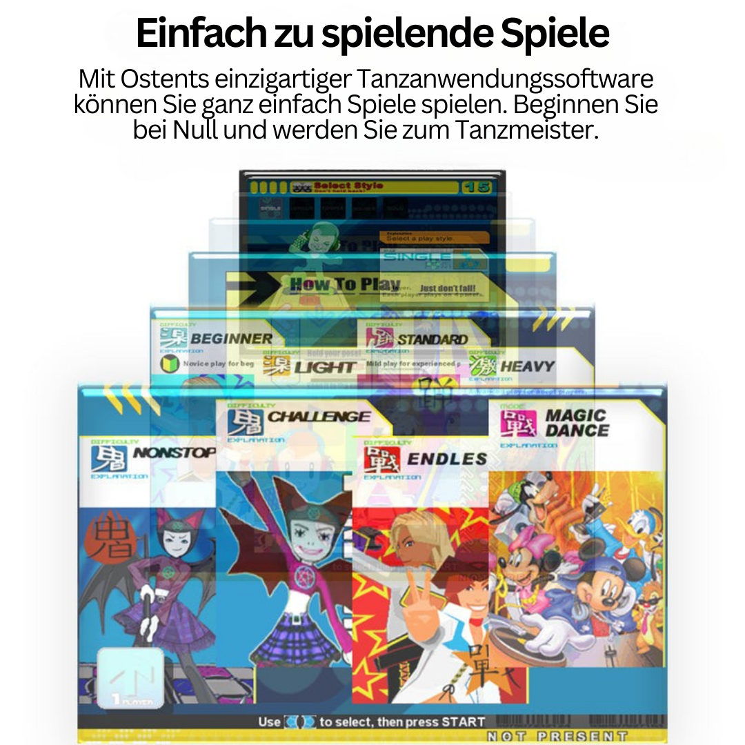 Tapis de danse interactif – GroovePlay