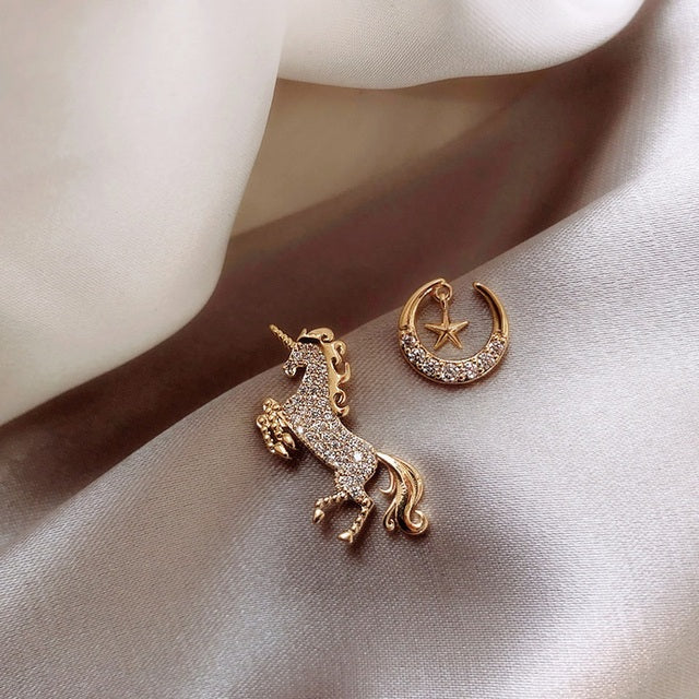 Bijoux Magiques | Boucles d'oreilles Licorne