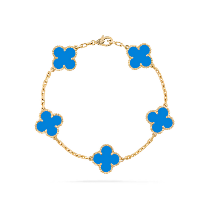 Bracelet Lana Charm Trèfle - Accessoire Élégant de Chance