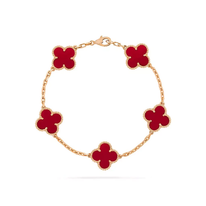 Bracelet Lana Charm Trèfle - Accessoire Élégant de Chance