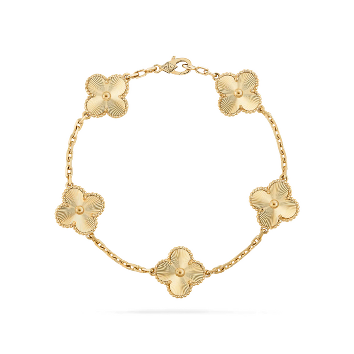 Bracelet Lana Charm Trèfle - Accessoire Élégant de Chance