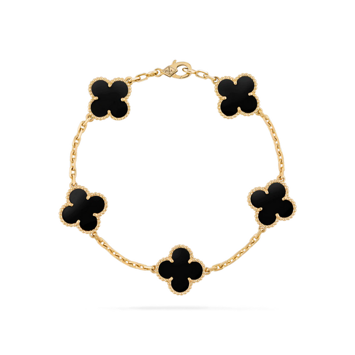 Bracelet Lana Charm Trèfle - Accessoire Élégant de Chance
