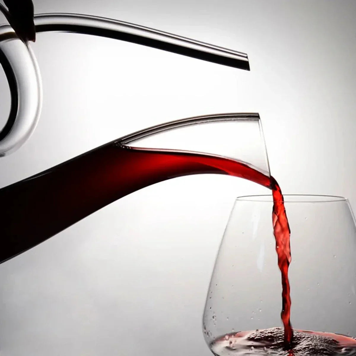 Carafe à Vin CrystalElegance | Design Fait Main Sans Plomb