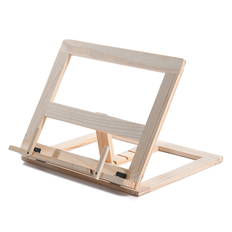 Support de Livre en Bois - Support Design Multi-Appareils