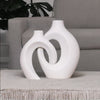 Vase à Fleurs - Design Tressé | Décoration Élégante