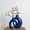 Vase à Fleurs - Design Tressé | Décoration Élégante