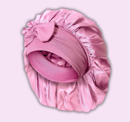 SilkNight Luxe Bonnet en Soie - Bonnet de Nuit Protecteur