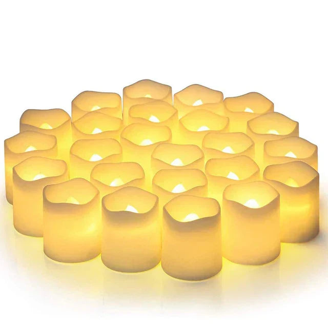 Bougies LED sans flamme pour une ambiance chaleureuse - Lumos