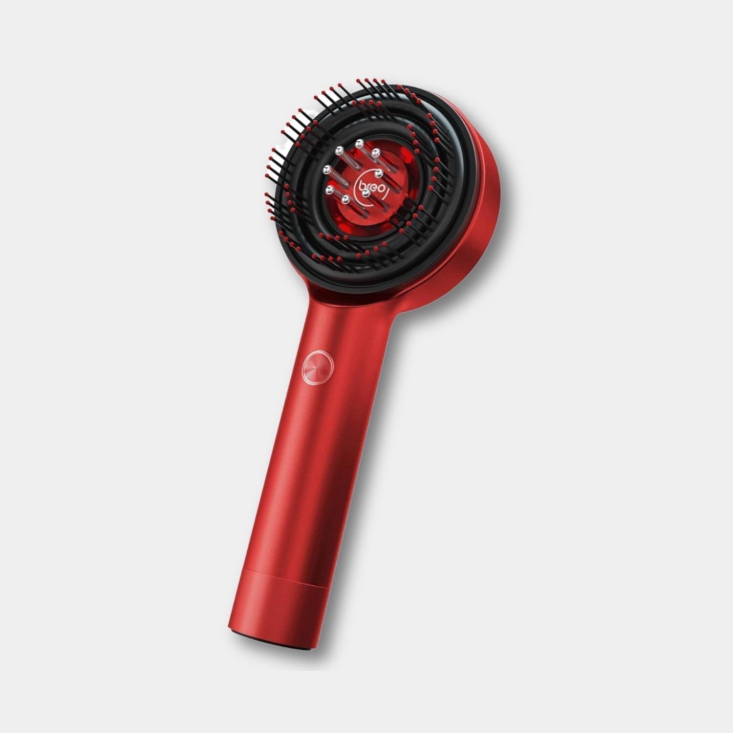 Brosse de massage électrique pour le cuir chevelu avec thérapie par lumière LED - GlowScalp