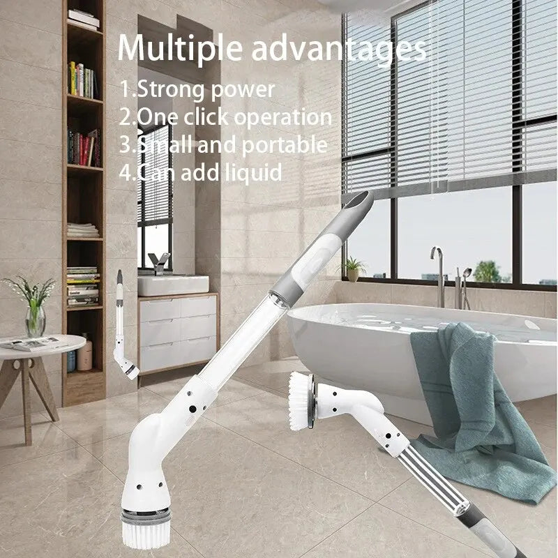 Brosse de Nettoyage Électrique Sans Fil Compacte - ElectraBrush