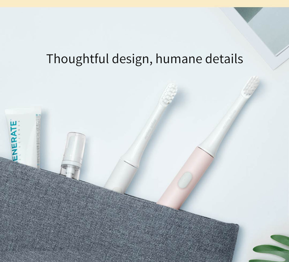 Brosse à dents électrique sonique - étanche et rechargeable par USB
