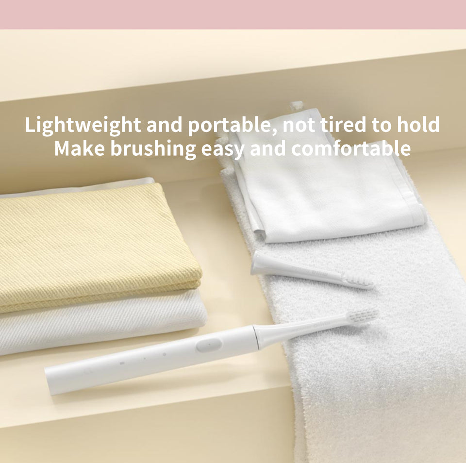 Brosse à dents électrique sonique - étanche et rechargeable par USB