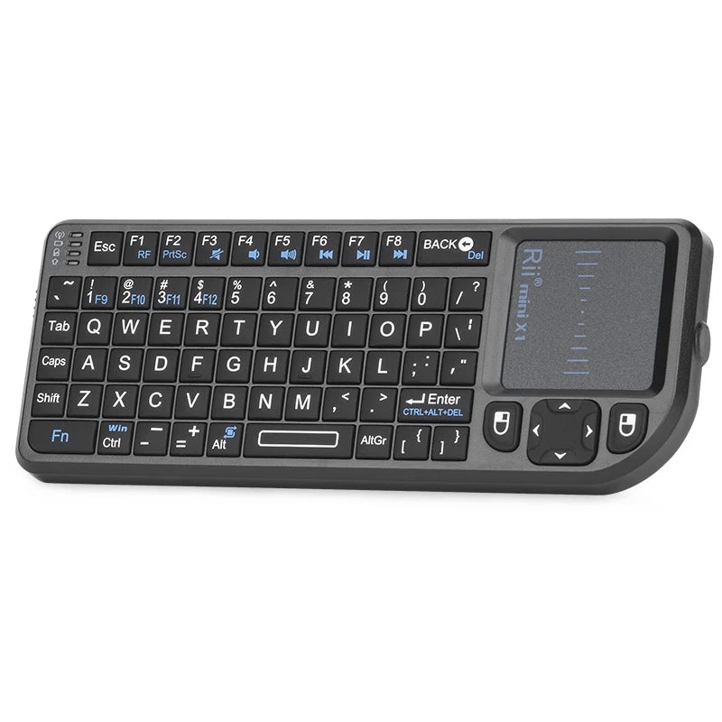 Mini Clavier Sans Fil avec Touchpad – Contrôle à Distance 2.4GHz pour Android TV, PC et Ordinateurs Portables