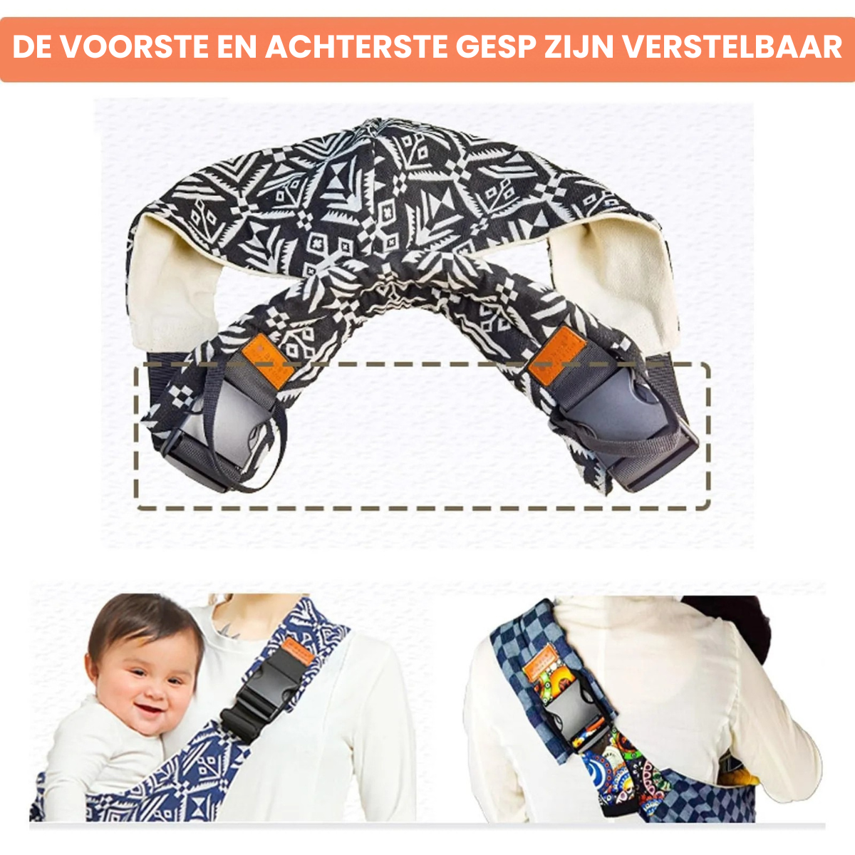 Baby Draagzak™ - Porte-bébé Ergonomique Réglable