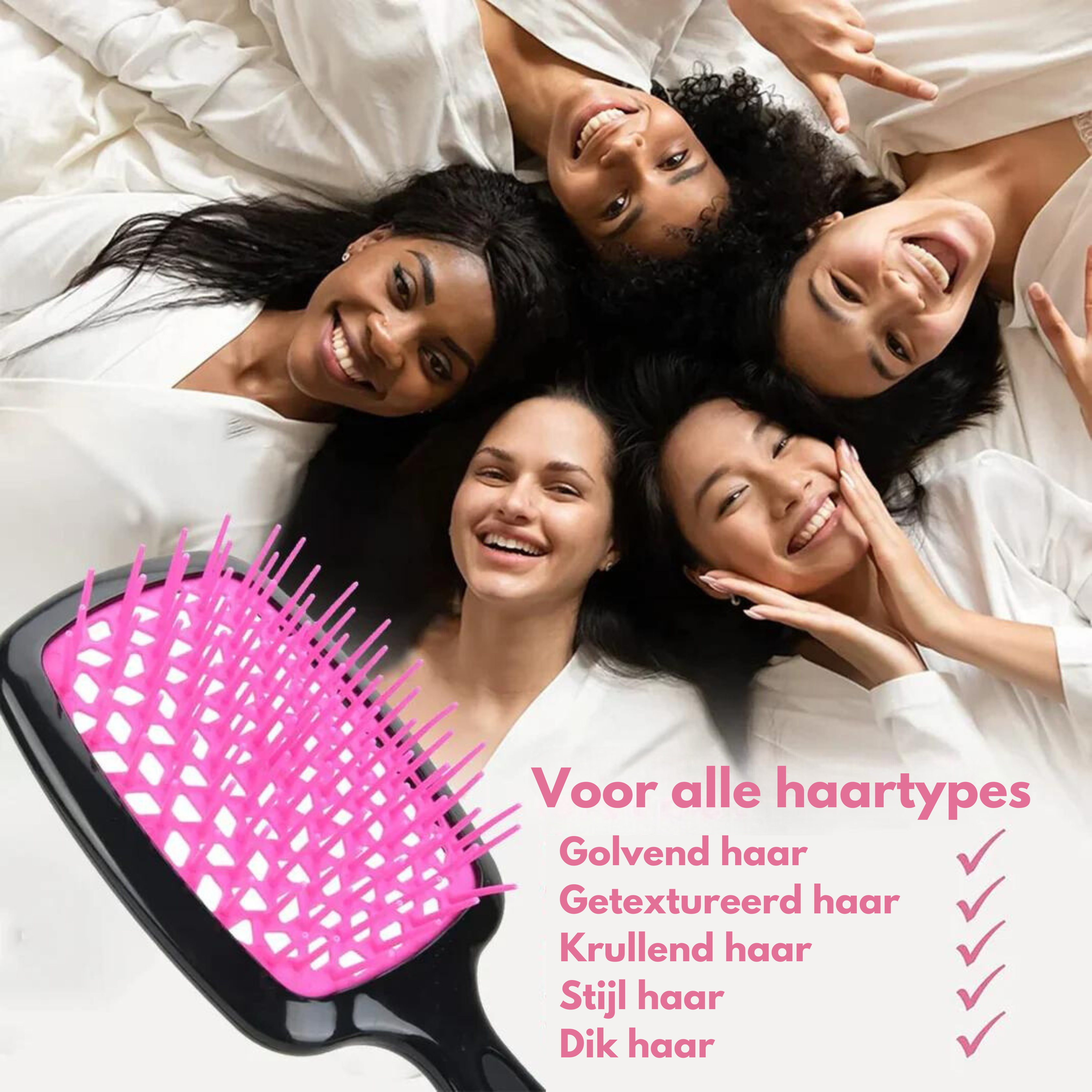 Brosse Démêlante & Super Rapide Séchage