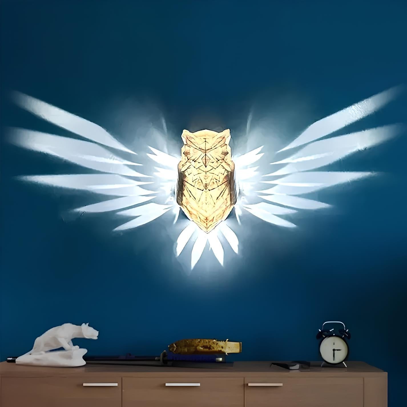 Applique murale à ailes lumineuses - LumaWings