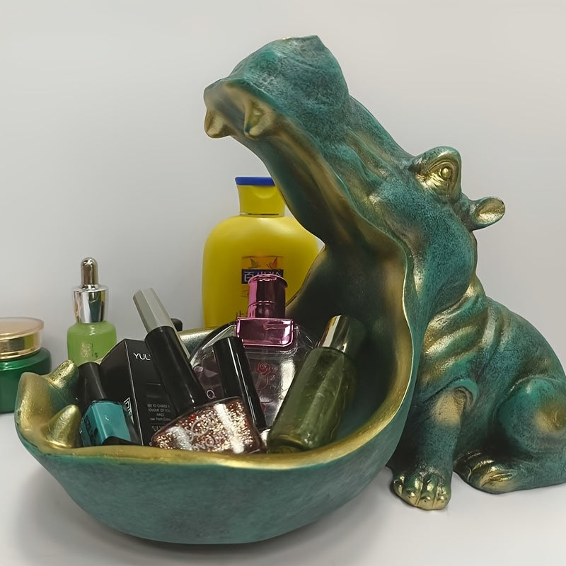 Bac Hippopotame Amusant - Pratique et Humoristique pour Votre Intérieur