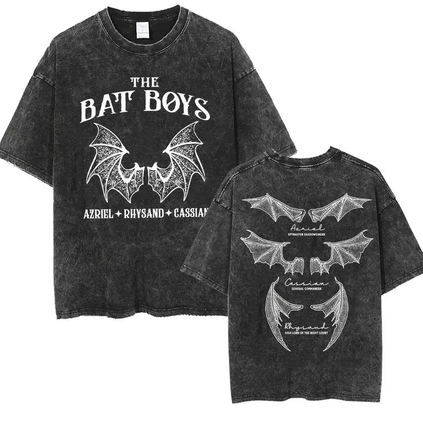 T-Shirt ACOTAR Les Garçons Chauves-souris