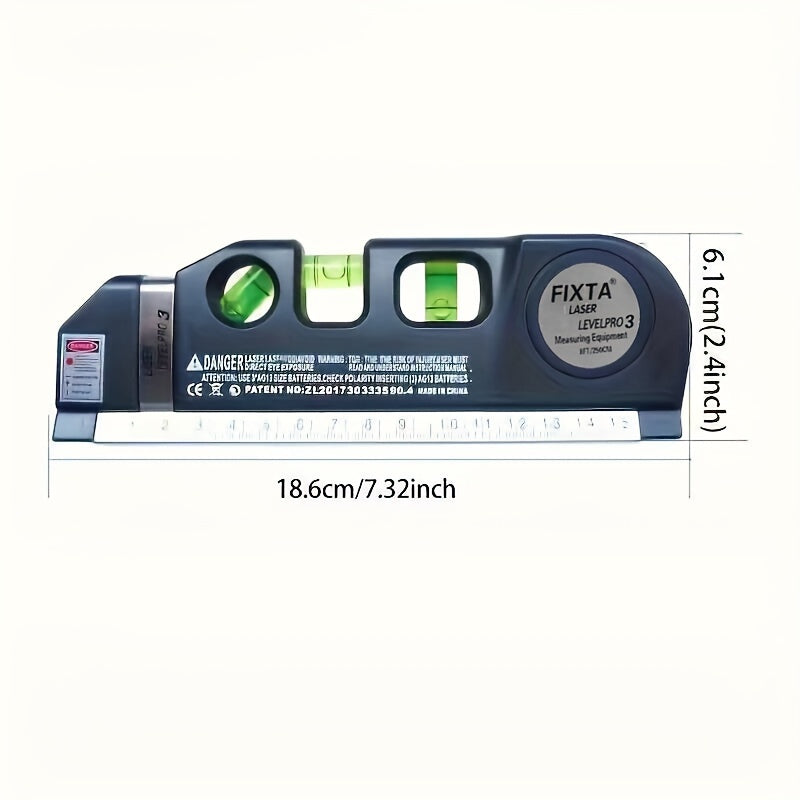 Niveau Laser PrecisionLux Elite | Obtenez des mesures parfaites pour tous vos projets avec cet outil polyvalent.