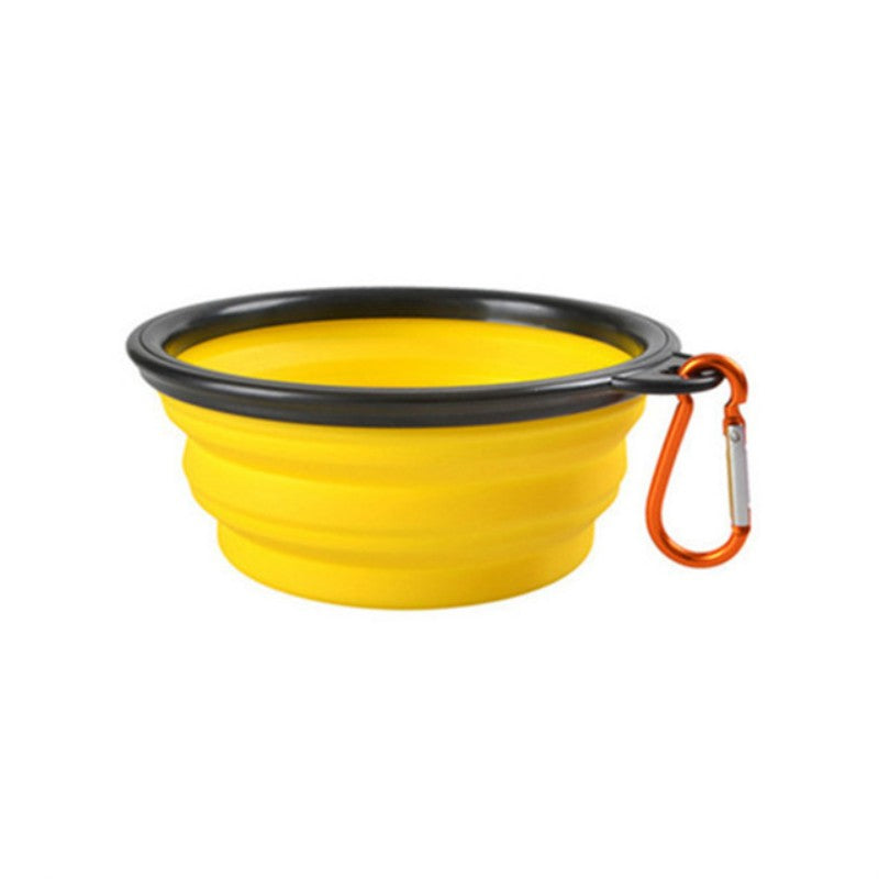 Bol de Nourriture Pliable – Durable et Compact pour Chiens et Chats