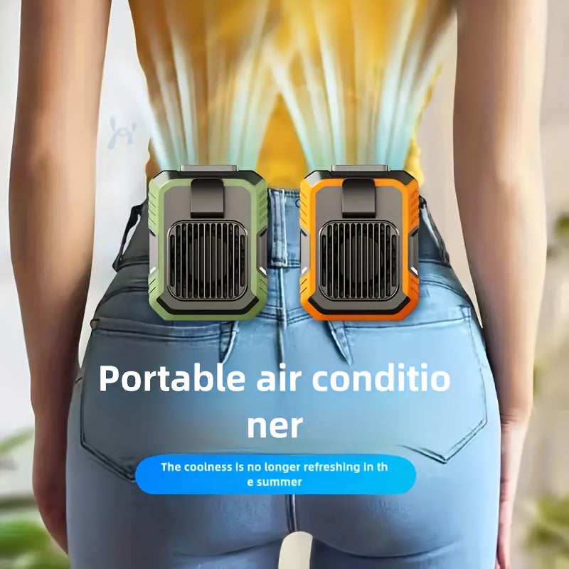 Ventilateur de taille rechargeable USB – Portable avec trois réglages de vitesse