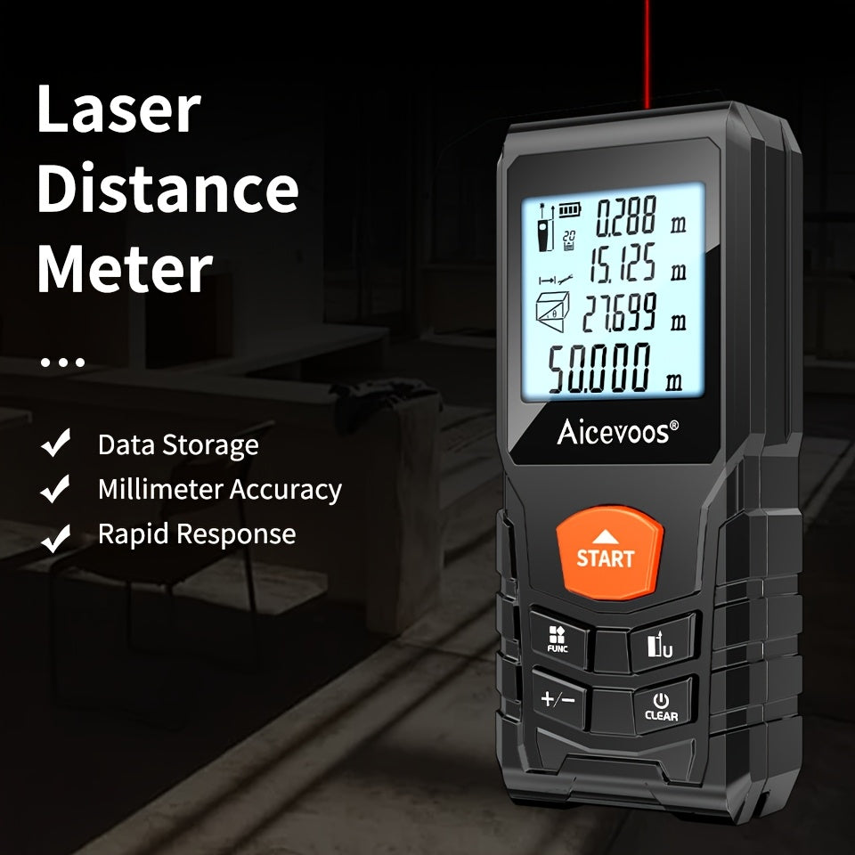 Télémètre Laser Compact – Instrument de Mesure Précis et Robuste