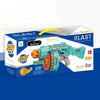 Blaster à mousse automatique – Pistolet turquoise avec 40 billes en mousse pour le plaisir de jouer