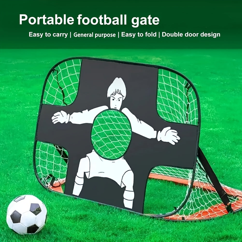 But de football pliable 2-en-1 – Idéal pour l'entraînement et le plaisir en plein air