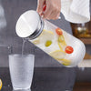 AquaElegance Carafe de Luxe avec Couvercle | Ustensiles de boisson durables et élégants pour un usage quotidien