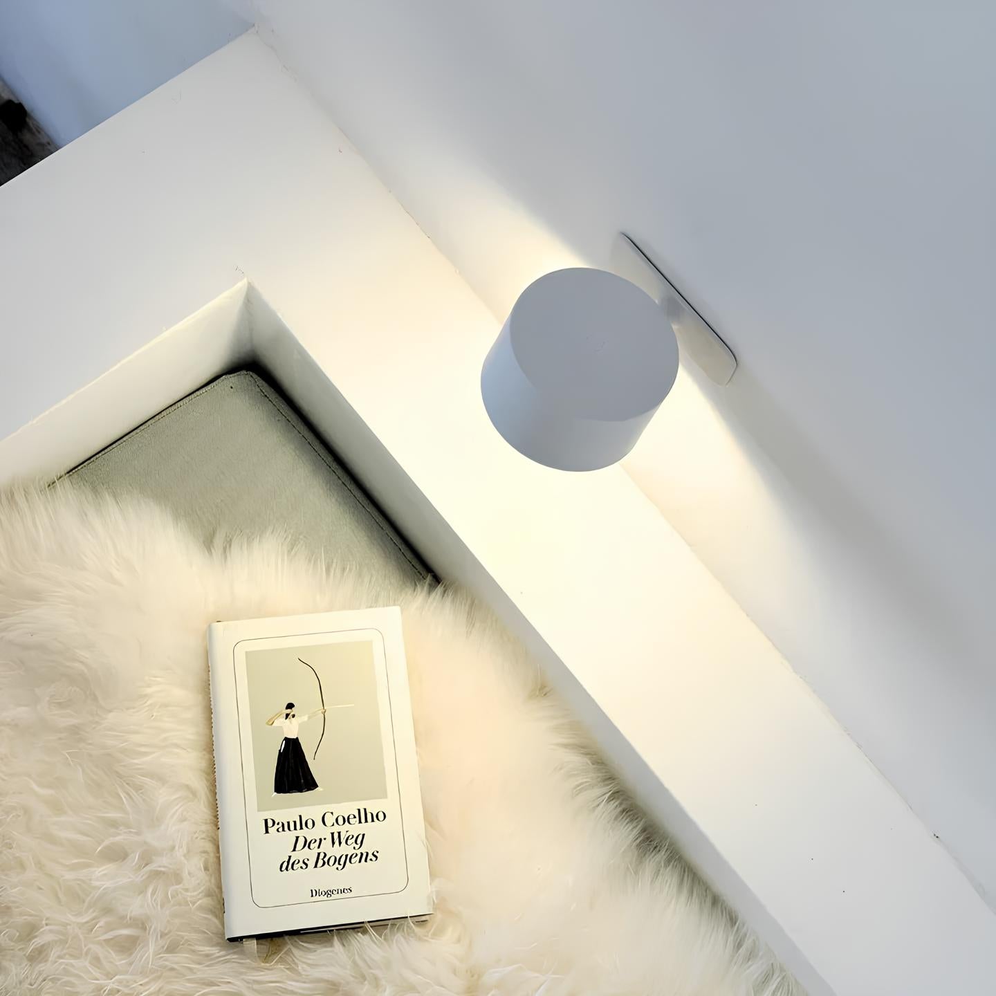 Applique Murale Sans Fil Rechargeable - LumoFlex