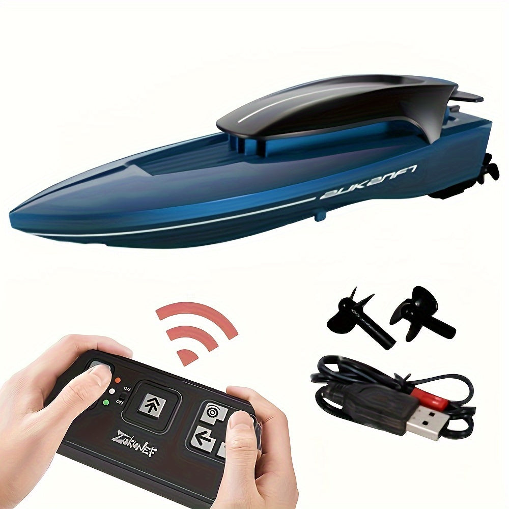 Bateau Mini Jouet Aquatique – Télécommandé avec Éclairage LED