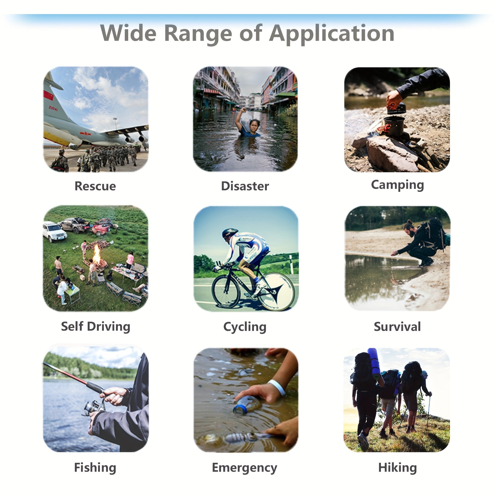Filtre à eau de poche pratique – Indispensable pour le camping et les aventures