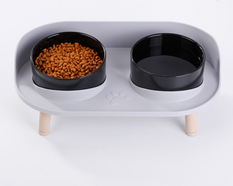 Bols Élevés Doubles pour Animaux de Compagnie – Repas Confortable et Sain pour Chats et Chiens