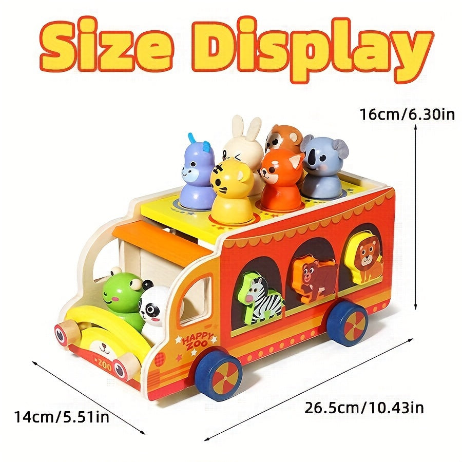 Camion d'Animaux de Cirque Éducatif - Pour le Jeu Créatif et l'Apprentissage