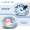Bol de Nettoyage en Silicone Pliable