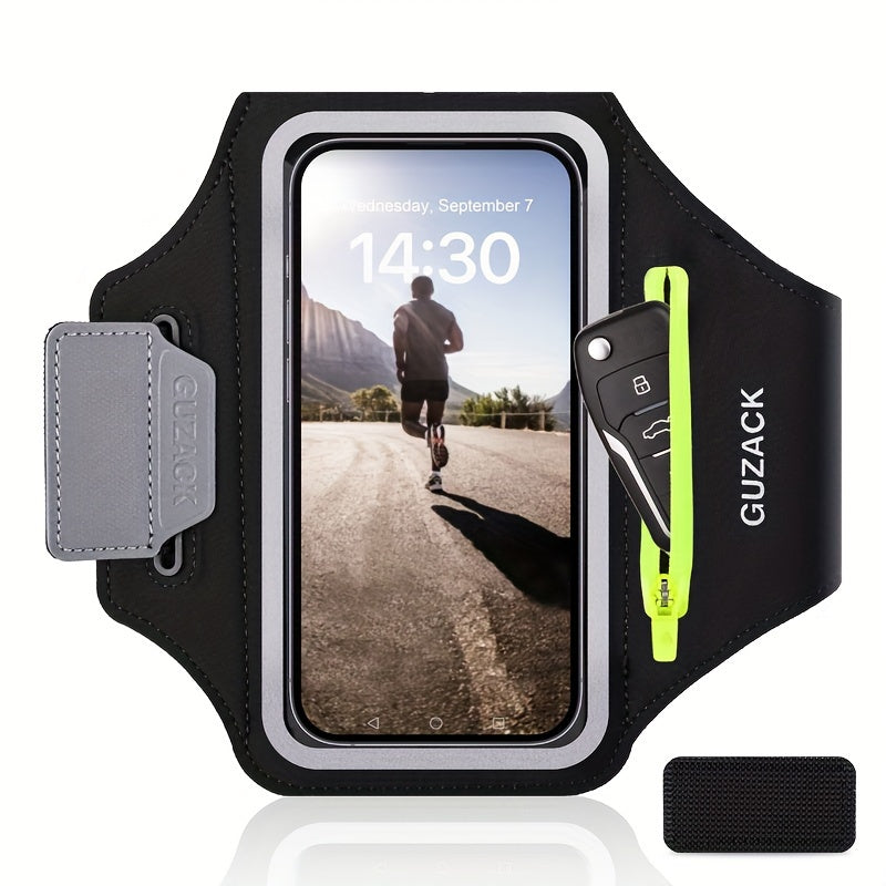 Support de Téléphone pour Course avec Étui pour Écouteurs - Brassard Réglable pour Sportifs
