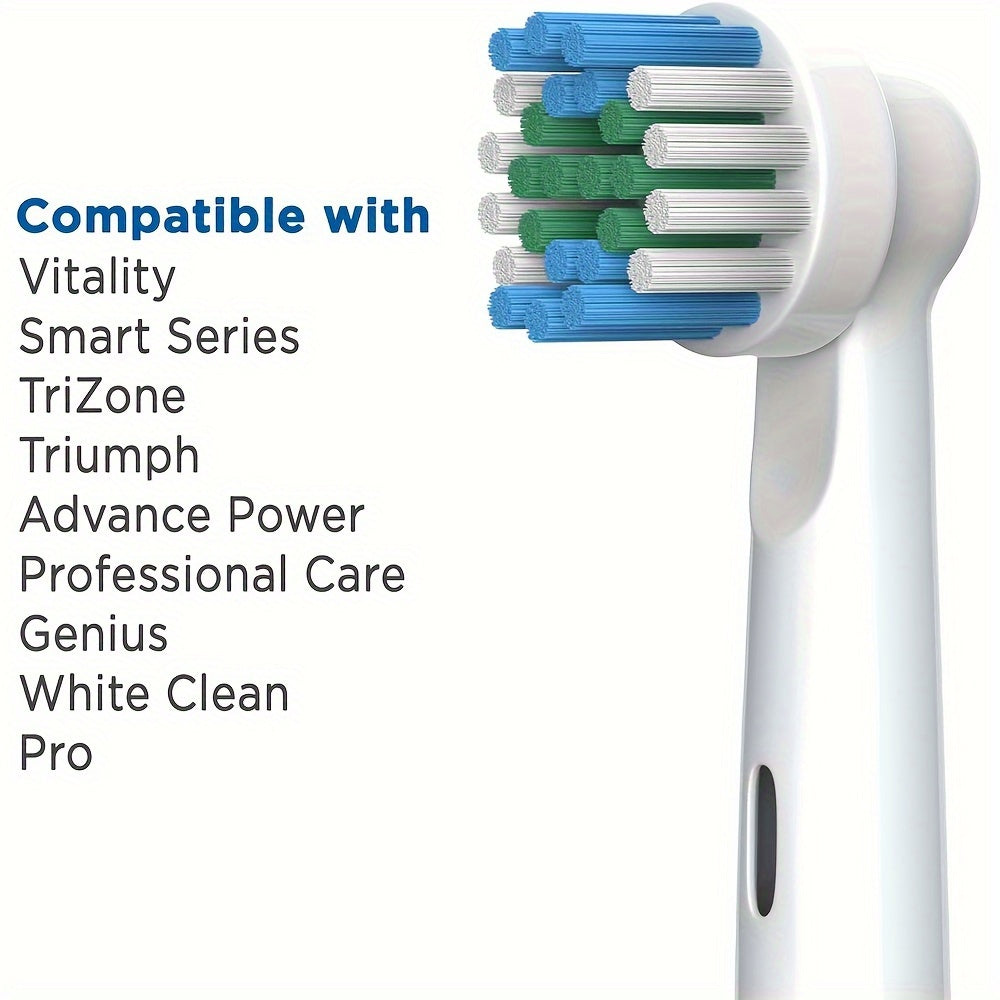 16 Têtes de Brosse à Dents de Remplacement – Compatibles avec les Modèles Oral-B et Offrant un Nettoyage Approfondi