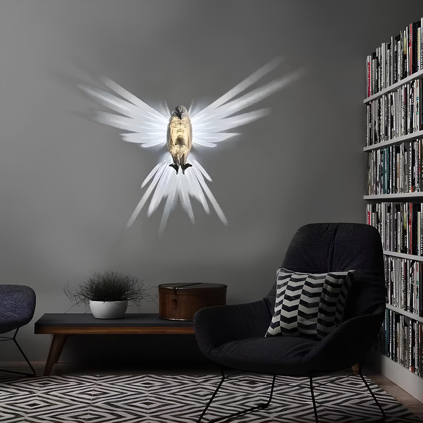 Applique Murale LumaWings - Ailes Illuminées