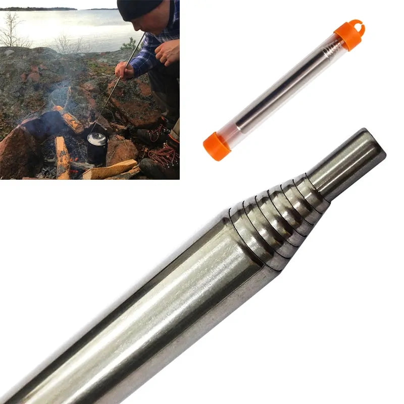 Tuyau de soufflage Survival pour la cuisine en plein air – FireBoost