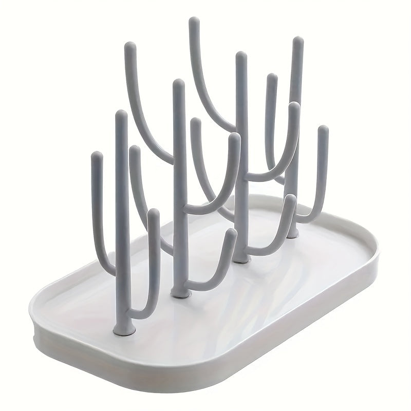 Support de Séchage en Forme de Cactus pour Biberons - Pratique et Élégant pour Accessoires de Bébé