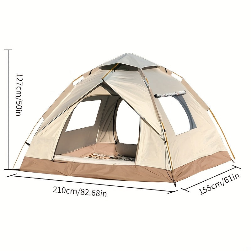 Tente de Camping Pliable Automatique – Confortable et Durable pour Aventures en Plein Air