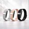 Suivi de Fitness avec fréquence cardiaque, pression artérielle & suivi du sommeil sans écran | Bracelet de fitness | Virexa