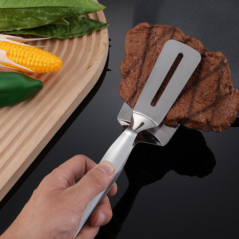 Spatule en acier inoxydable double face - DuoFlip