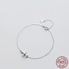 Bracelet en argent en forme d'avion