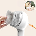 Brosse pour chiens & chats | Brosse pour poils courts & longs avec fonction vapeur | FurMeister