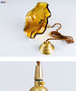 Suspension LED Design Nordique | Éclairage en verre coloré et cuivre pour chambre, salon & bar