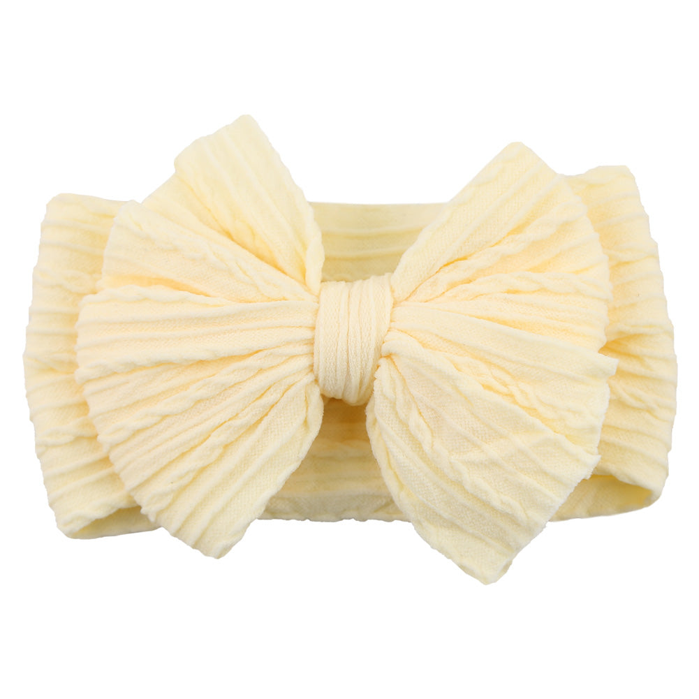Bandeau en nylon pour enfants avec nœud
