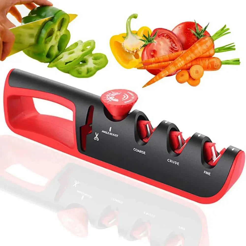 Affûteur de Couteaux Professionnel 4-en-1 (1+1 Gratuit) - EdgeSharp
