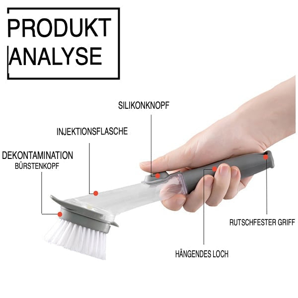 Brosse de lavage avec distributeur de savon – DishMaster